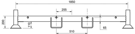 TRANSPORTRAMME, ENKELT MODEL