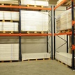 Pallereol på et lager