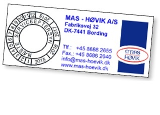 MAS-Høvik stempel